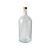 Бутылка Четверть 3л с винтовой крышкой, без рисунка (прозрачная)