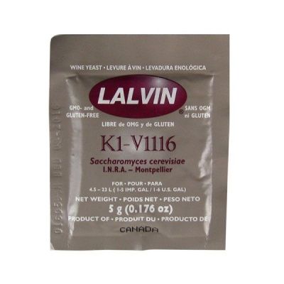 Винные дрожжи Lalvin K1V-1116, 5 г Винные дрожжи Lalvin K1V-1116, 5 г
