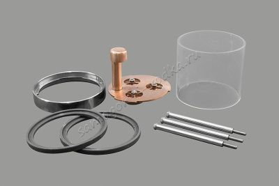 Медный уровень для модульной тарельчатой колонны Д80 Медный уровень для модульной тарельчатой колонны Д80