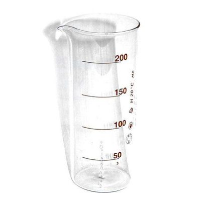 Стакан мерный стеклянный 200 мл