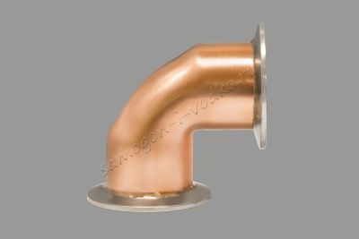 Полуотвод медный на 90 градусов ХД-2d Полуотвод медный на 90 градусов ХД-2d