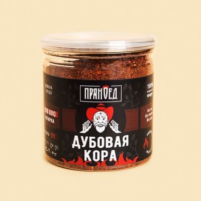Смесь приправ ПРЯНОЕД "Кора дубовая" (дюжина перцев, натирка), банка 100г Смесь приправ ПРЯНОЕД "Кора дубовая" (дюжина перцев, натирка), банка 100г