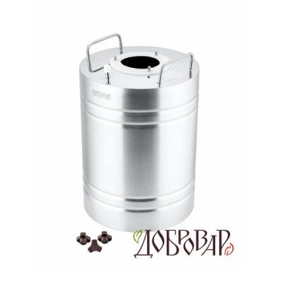 Перегонный куб Добровар 14 л, 3 шпильки (без крышки) Перегонный куб Добровар 14 л, 3 шпильки (без крышки)