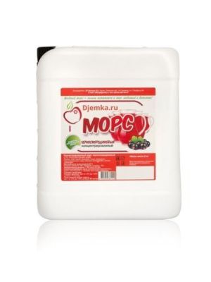 Морс черносмородиновый концентрированный (Джемка), 5 кг