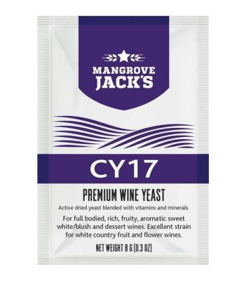 Винные дрожжи Mangrove Jack's CY17 Винные дрожжи Mangrove Jack's CY17