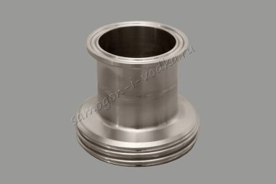 Переходник Кламп 1.5" (DN40) - ХД/3 Переходник Кламп 1.5" (DN40) - ХД/3