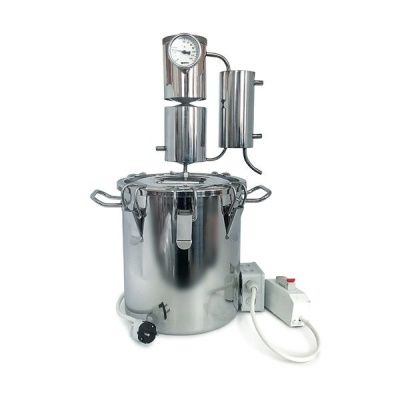 Самогонный аппарат (дистиллятор) Магарыч Машковского на кастрюле с ТЭН, 13 л Самогонный аппарат (дистиллятор) Магарыч Машковского на кастрюле с ТЭН, 13 л