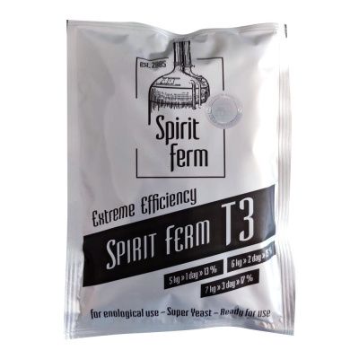 Спиртовые турбо дрожжи Spirit Ferm T3 (годны до 20.03.22)