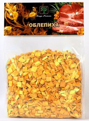 Щепа фасованная для копчения Облепиха, 2 л