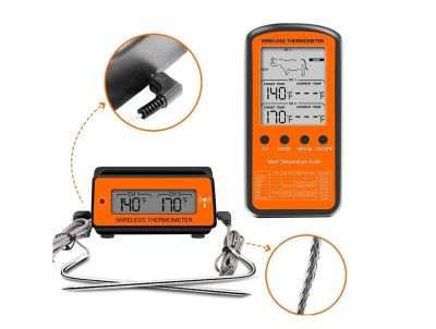 Цифровой термометр с двумя щупами и WiFi-модулем