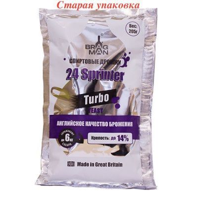 Спиртовые дрожжи Bragman 24 Sprinter, 205 г