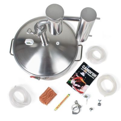 Комплект самогонный аппарат (дистиллятор) Германия 4, 37 л