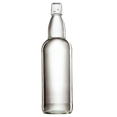 Бутылка Litva 1л, прозрачная (без пробки)