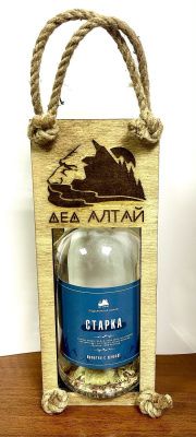 "Подарочная переноска для 1 бутылки" Подарочная серия "Подарочная переноска для 1 бутылки" Подарочная серия