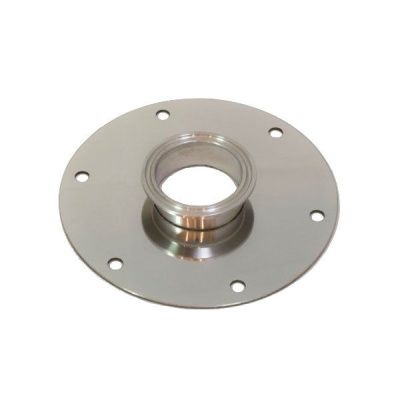 Крышка на куб АЛКОВАР (6 отверстий) с патрубком под кламп 1.5"