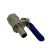 Кран шаровый, внутренняя резьба 1/4" - штуцер 8 мм Кран шаровый, внутренняя резьба 1/4" - штуцер 8 мм