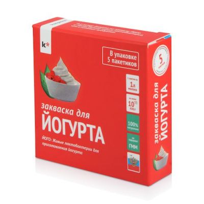 Закваска для йогурта ЙОГО упаковка 5*3 г