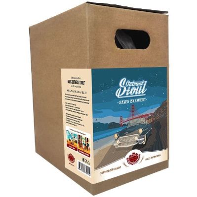 Зерновой набор Beervingem Jaws Oatmeal Stout на 22 л