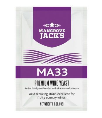 Винные дрожжи Mangrove Jack's MA33 Винные дрожжи Mangrove Jack's MA33