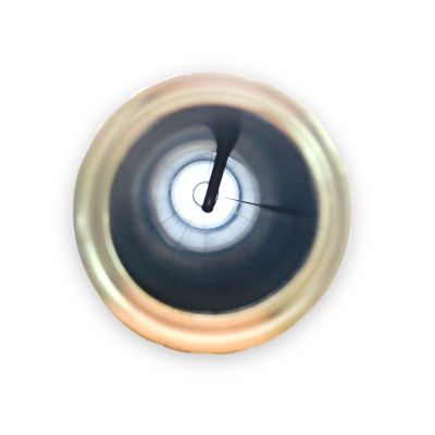 Царга 100 см с муфтой под термометр, кламп 2"