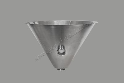 Конус ЦКТ с двумя выходами кламп 1.5" + 2"