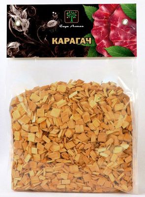 Щепа фасованная для копчения Карагач, 2 л