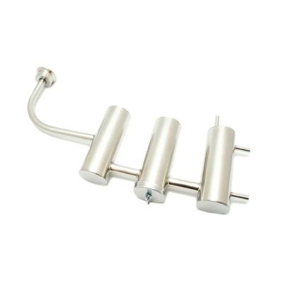 Дистиллятор с 2мя сухопарниками Рускомфорт, кламп 1.5 Дистиллятор с 2мя сухопарниками Рускомфорт, кламп 1.5