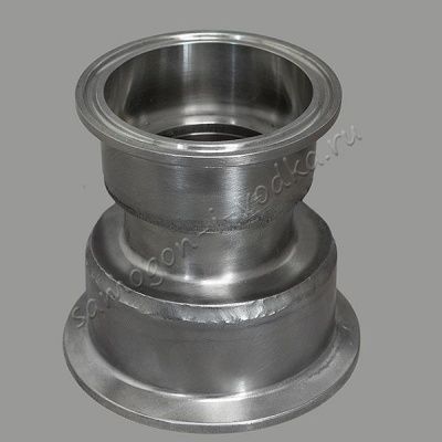 Переходник Кламп 2.0" (DN50) - Кламп 2.5" Переходник Кламп 2.0" (DN50) - Кламп 2.5"