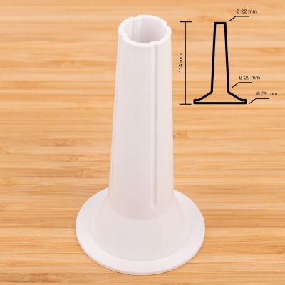 Насадка на мясорубку для колбас СПЕЦИАЛИСТ, 22-29мм