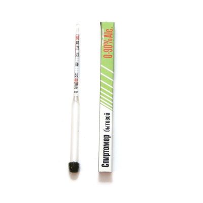 Спиртометр бытовой 0-90% Спиртометр бытовой 0-90%